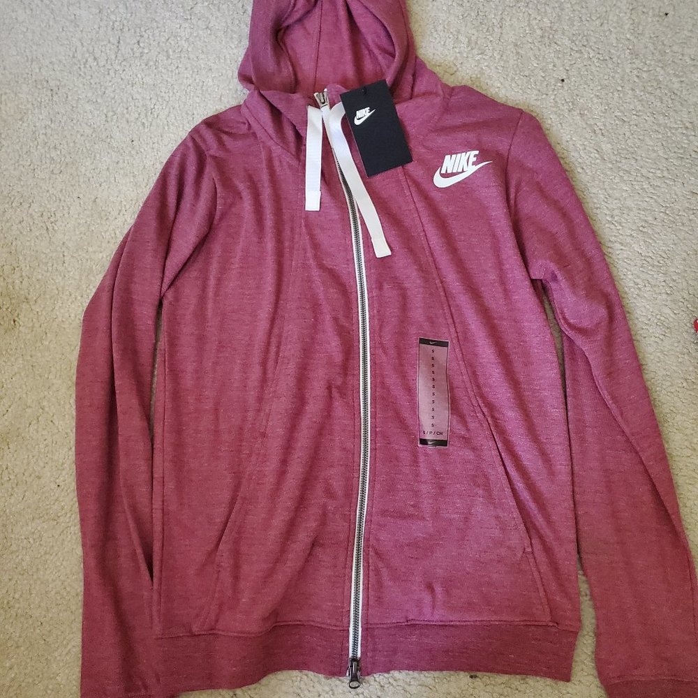 NWT Nike Red Maroon Pink Jacket